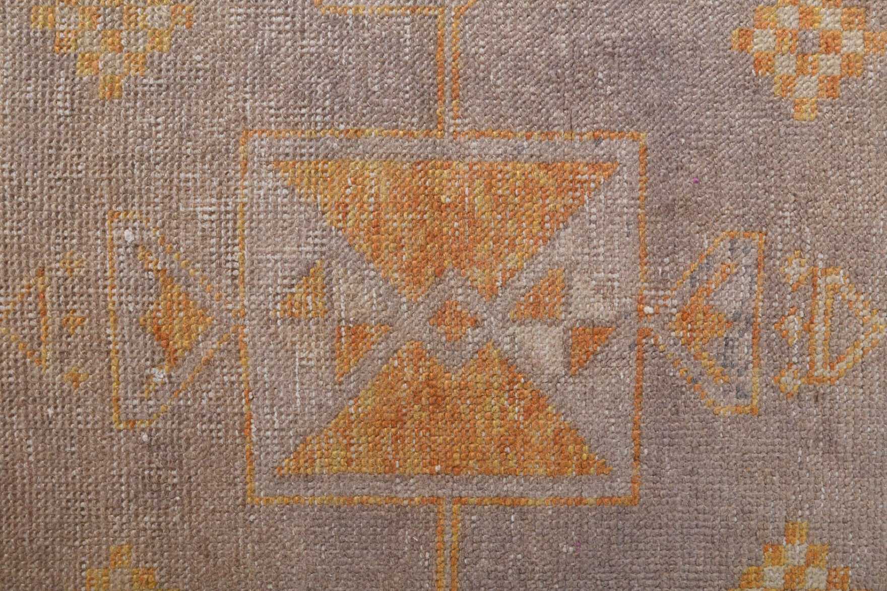 Vintage Oushak Runner Rug