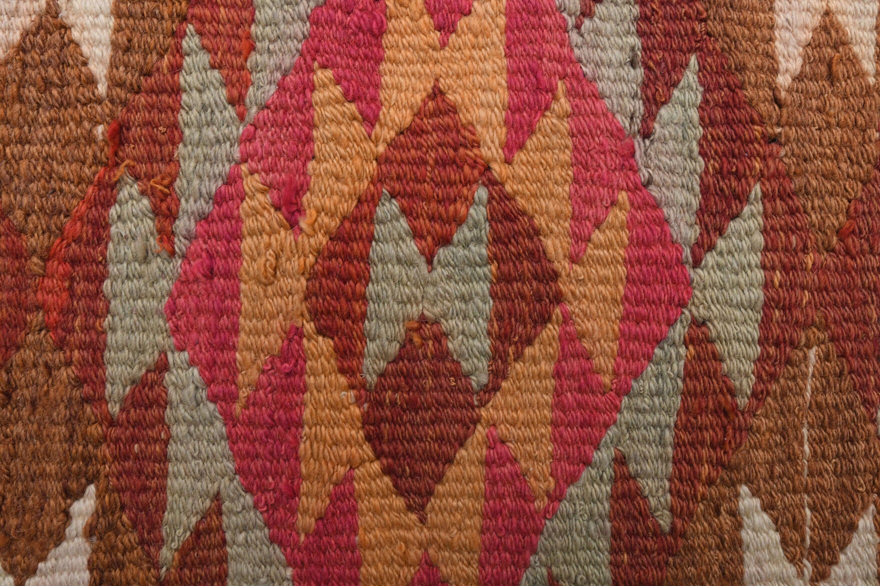 Asinaz – vintage ikat runner for living room or hallway, 3'3" x 10'8" (98x325 cm)