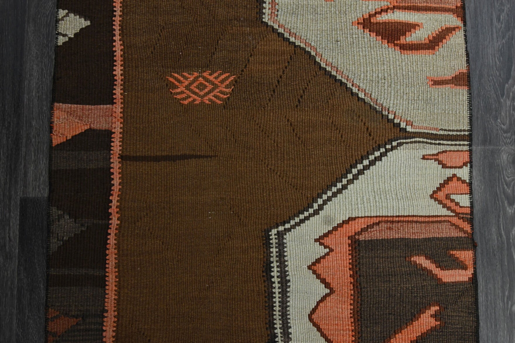 77x155 cm vintage Anatolian kilim rug – Ecepezir, flatweave, wool