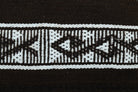Vintage Black Small Kilim Rug