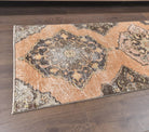 Vintage Small Oriental Oushak Rug