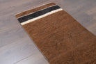 Flatweave Vintage Brown Runner