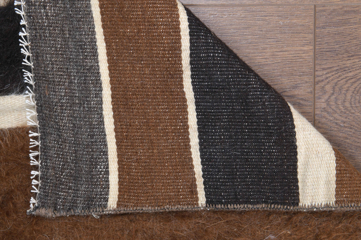 Flatweave Vintage Brown Runner