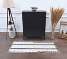 Authentic Anatolian vintage kilim rug (1960s) with solid design – one-of-a-kind at Fame Rugs