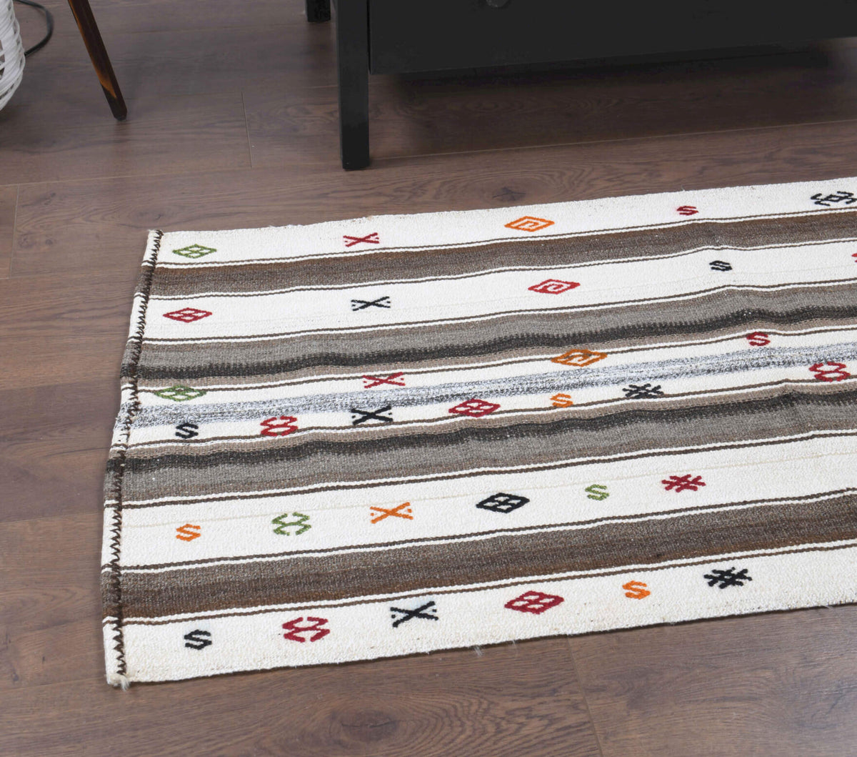 Bohemian Vintage Small Kilim Runner
