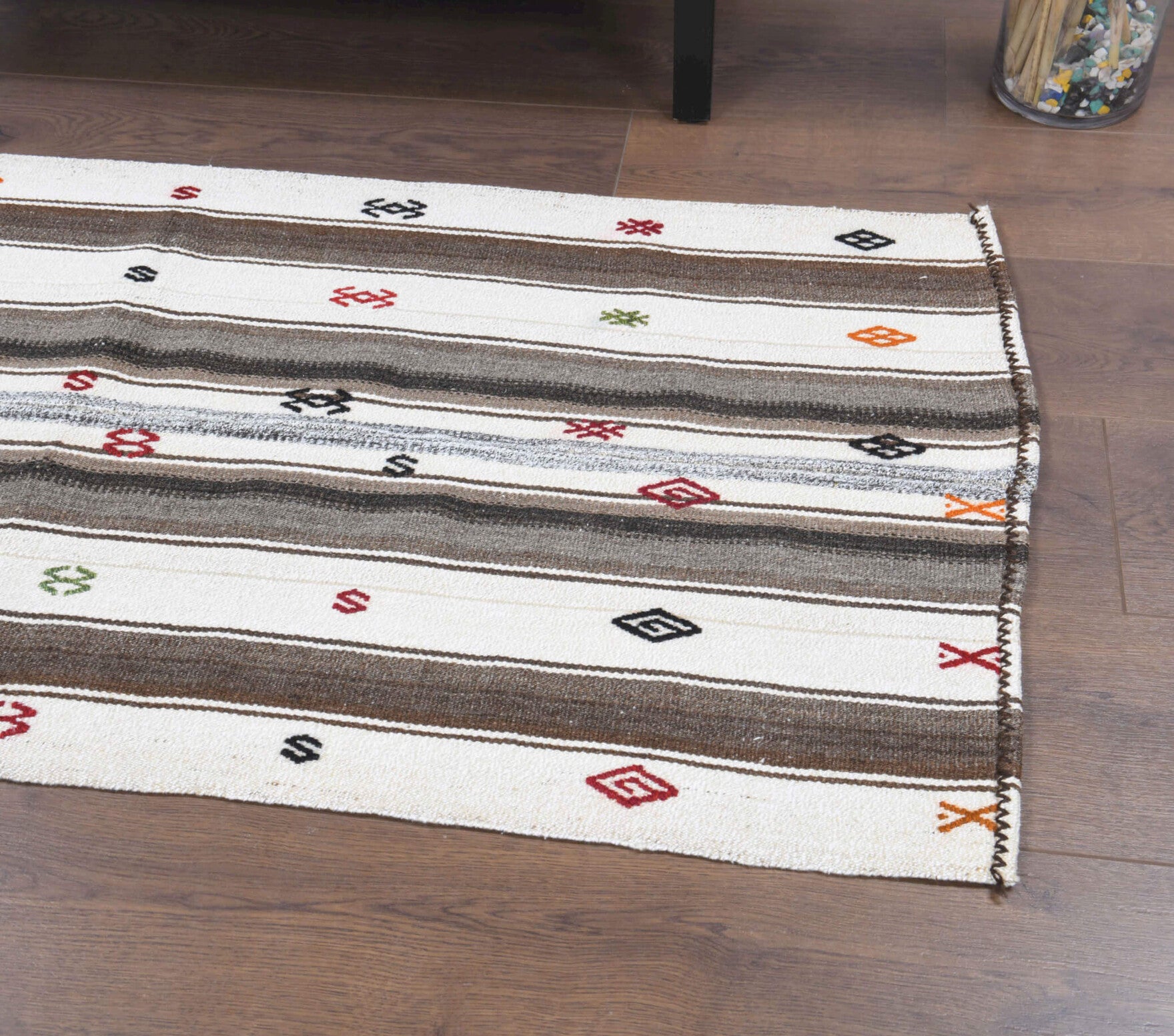 Bohemian Vintage Small Kilim Runner