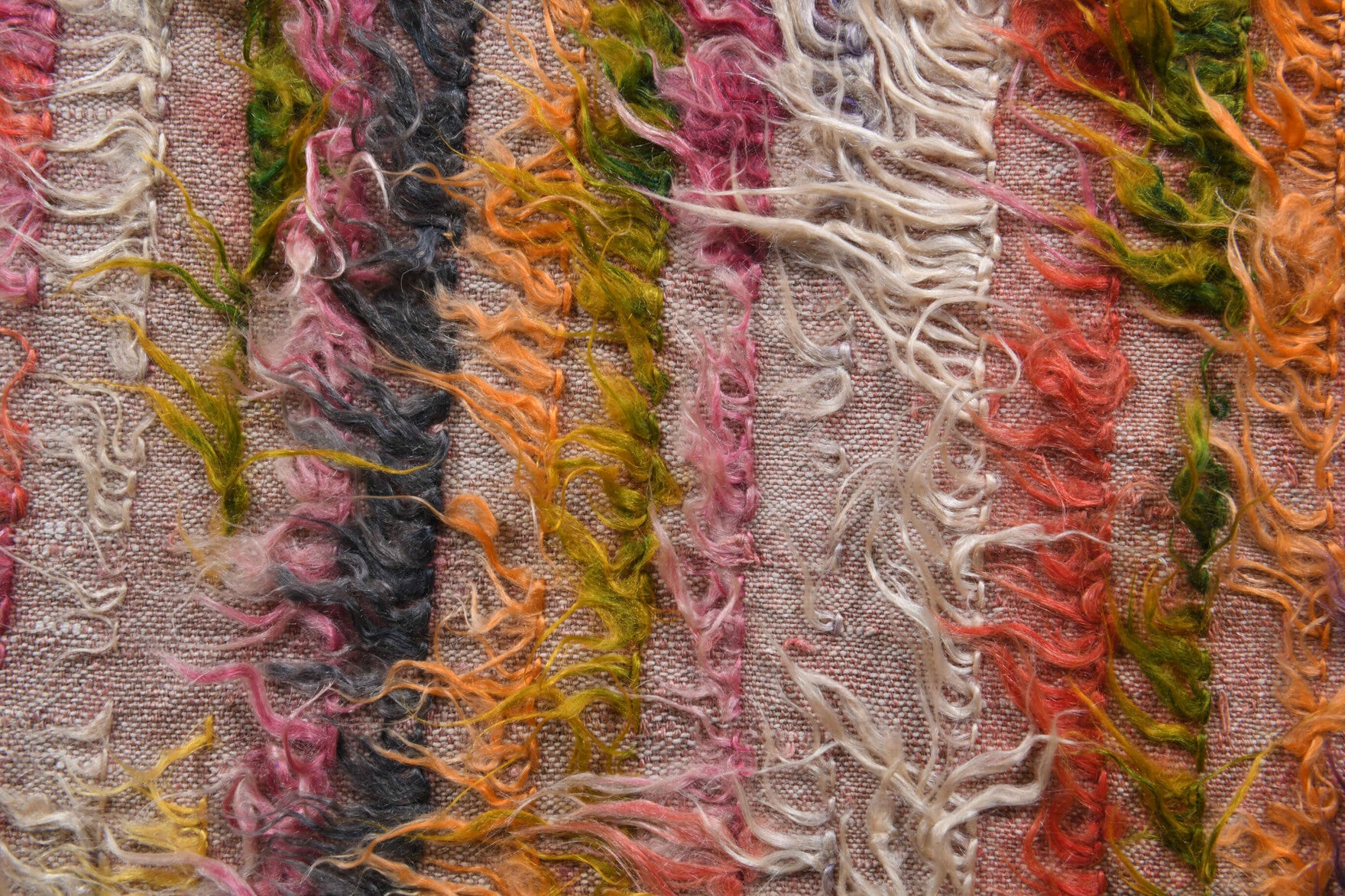 Colorful Vintage Kilim Small Rug