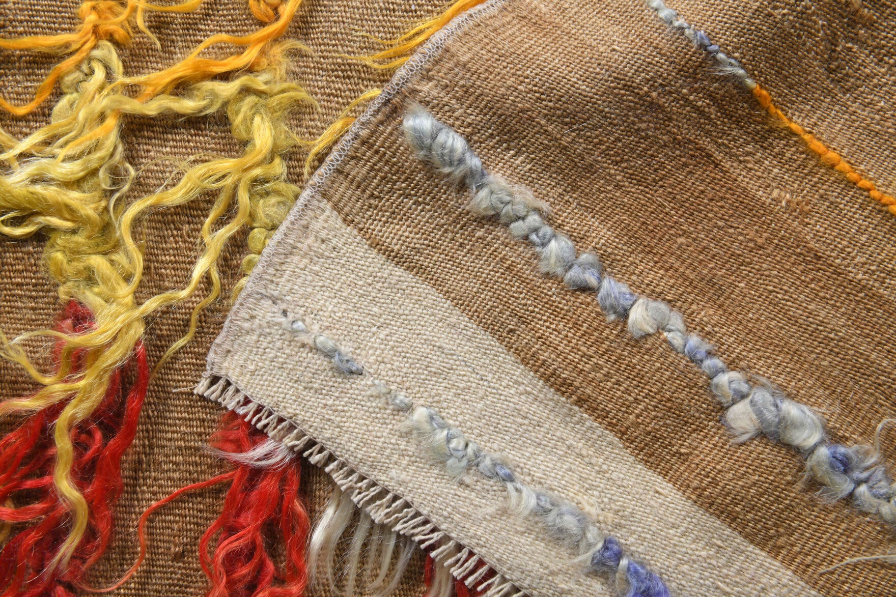 Handwoven flatweave wool kilim from Anatolia, Turkey – Nohawk Vintage Anatolian Small Rug 2'6" x 3'6"