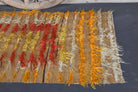 Angora Wool Vintage Kilim Small Rug