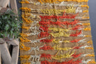 Angora Wool Vintage Kilim Small Rug