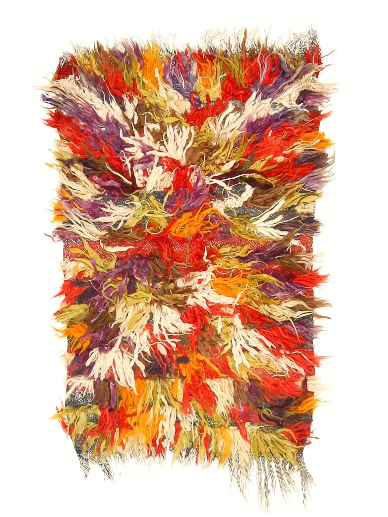Shaggy TULU Vintage Kilim Small Rug