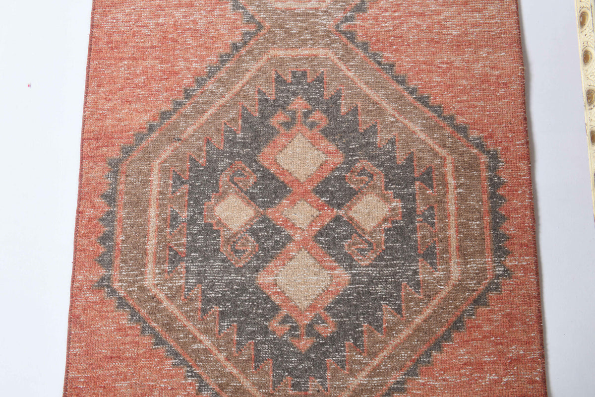 Vintage Small Oushak Rug