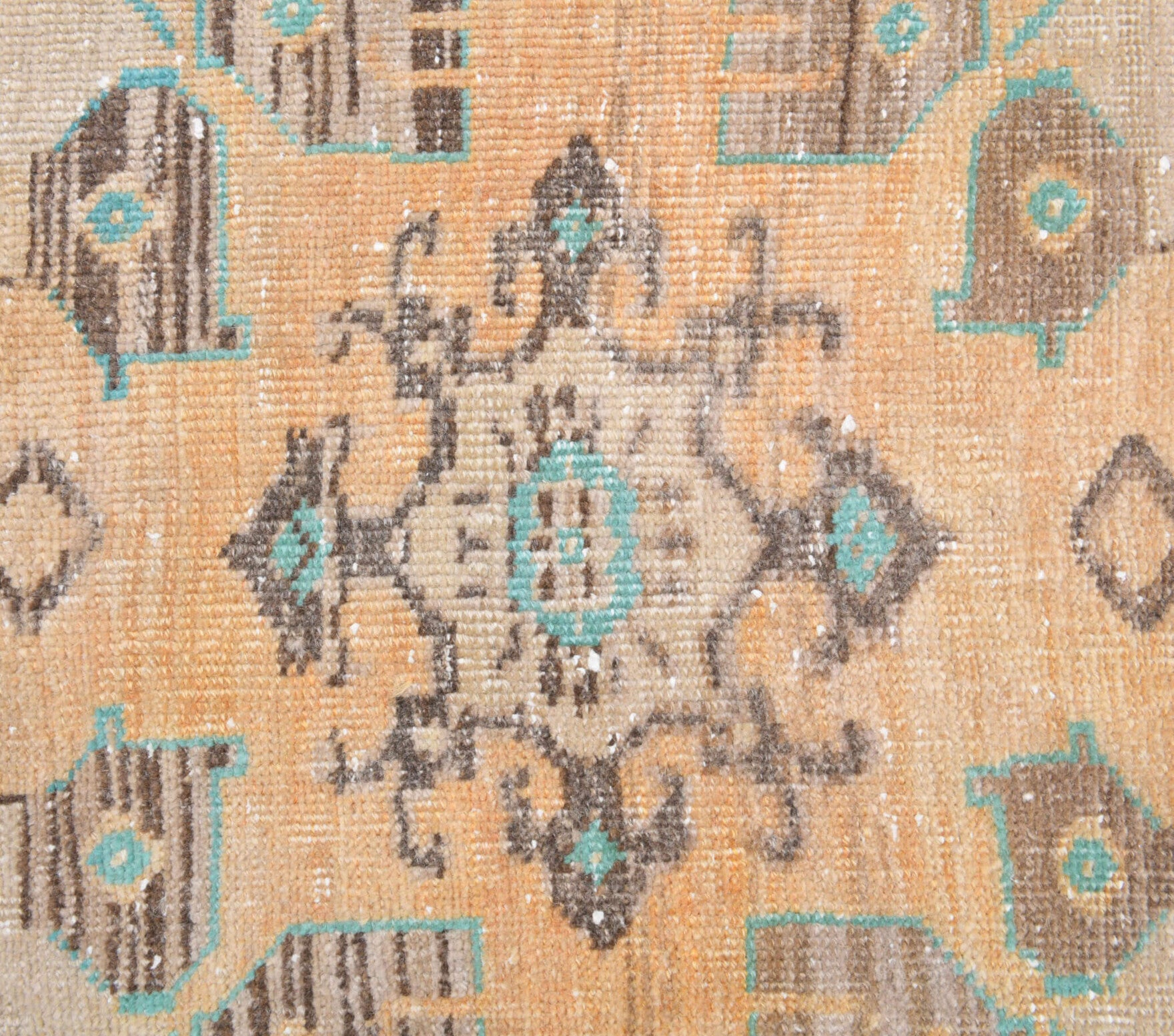 One-of-a-kind 1970s Anatolian vintage area rug in wool, 3'3" x 5'5"