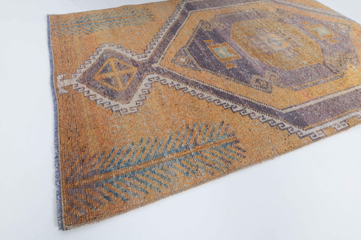 Vintage Oushak Small Rug
