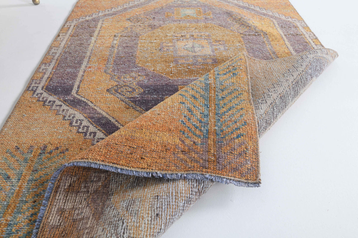 Vintage Oushak Small Rug