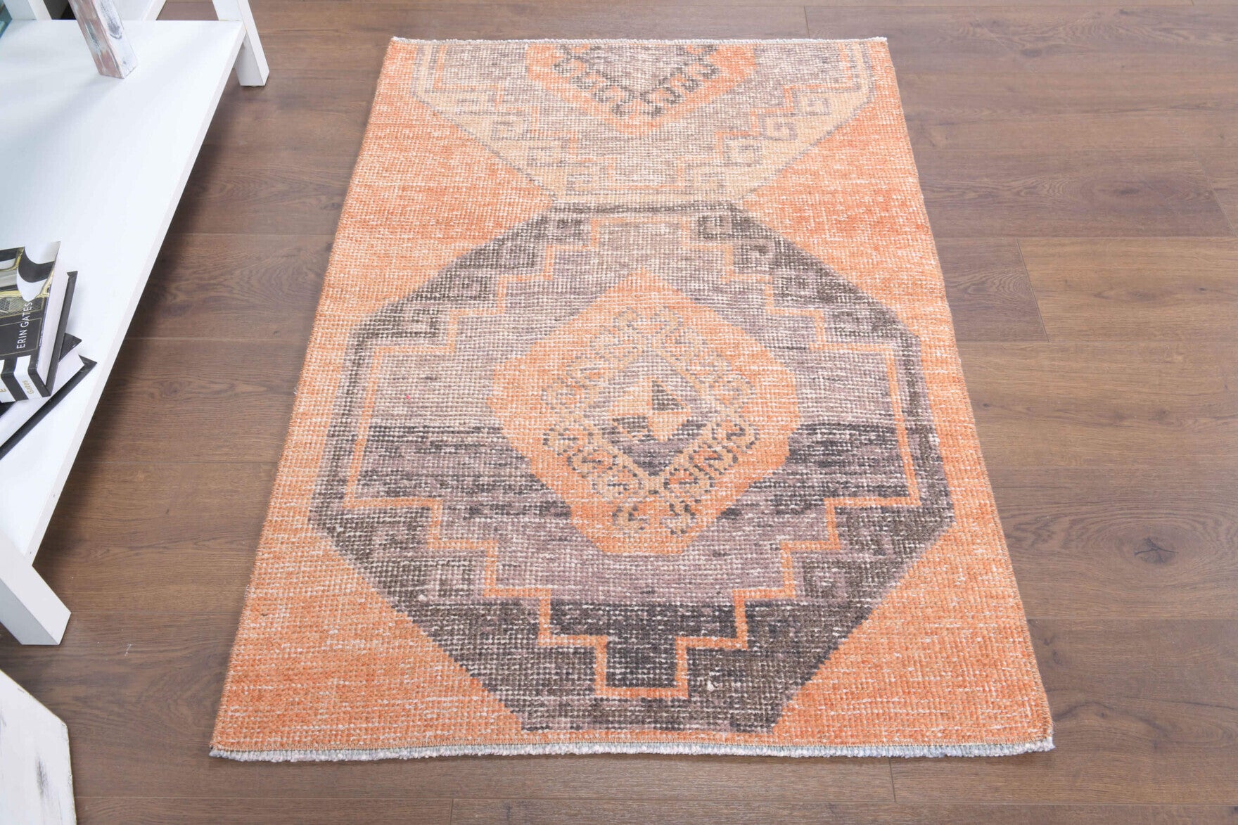 Vintage Small Oushak Rug