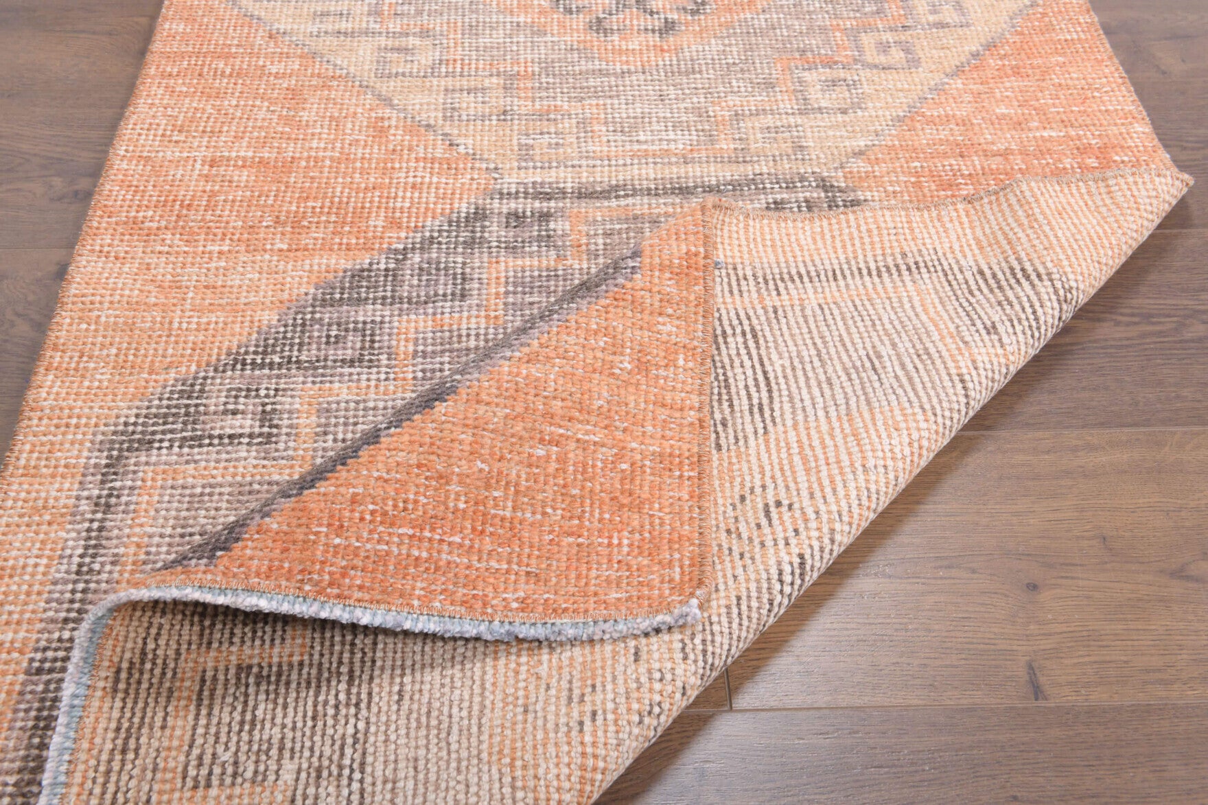 Vintage Small Oushak Rug