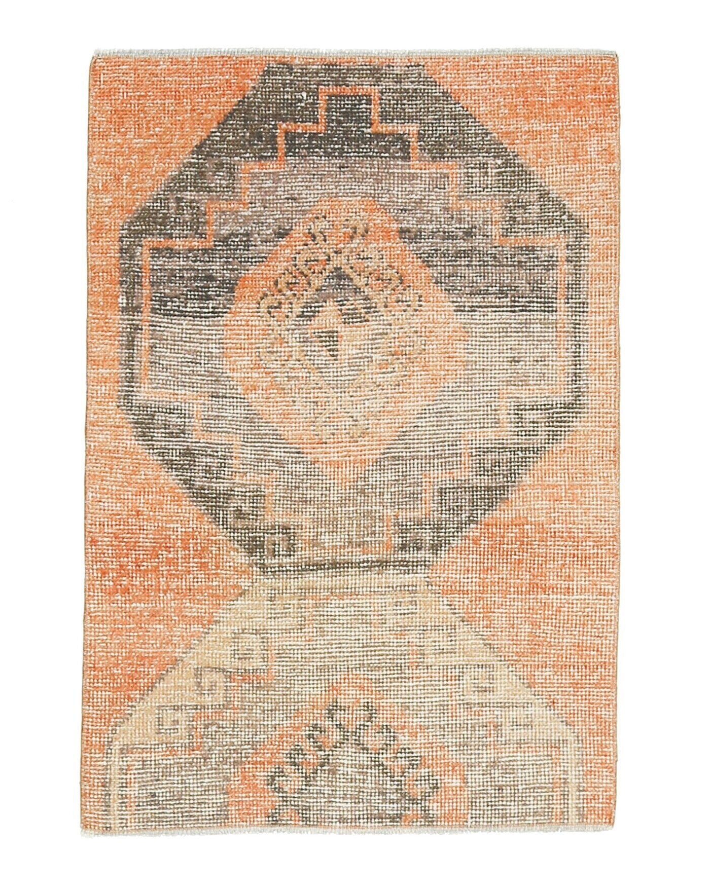 Vintage Small Oushak Rug