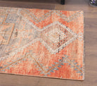 Vintage Oushak Red Rug