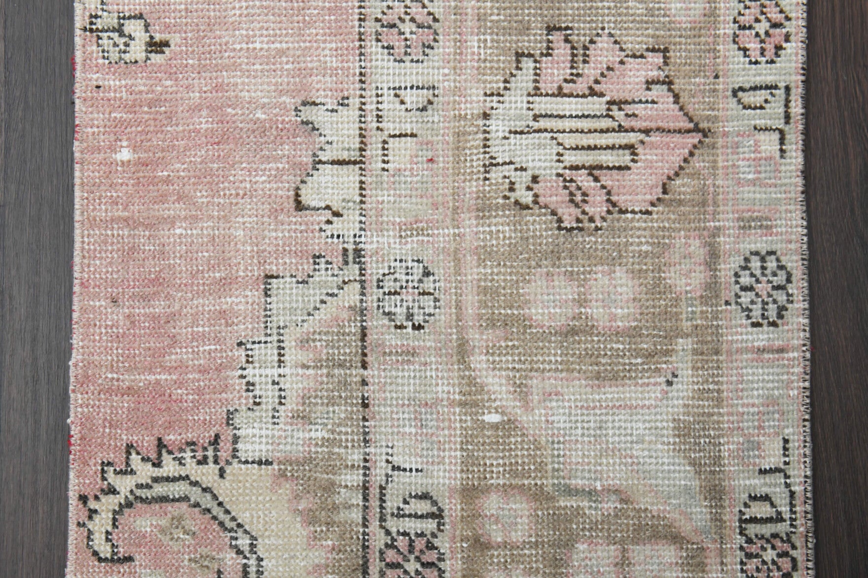 Vintage Oushak Small Rug