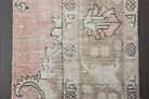 Vintage Oushak Small Rug
