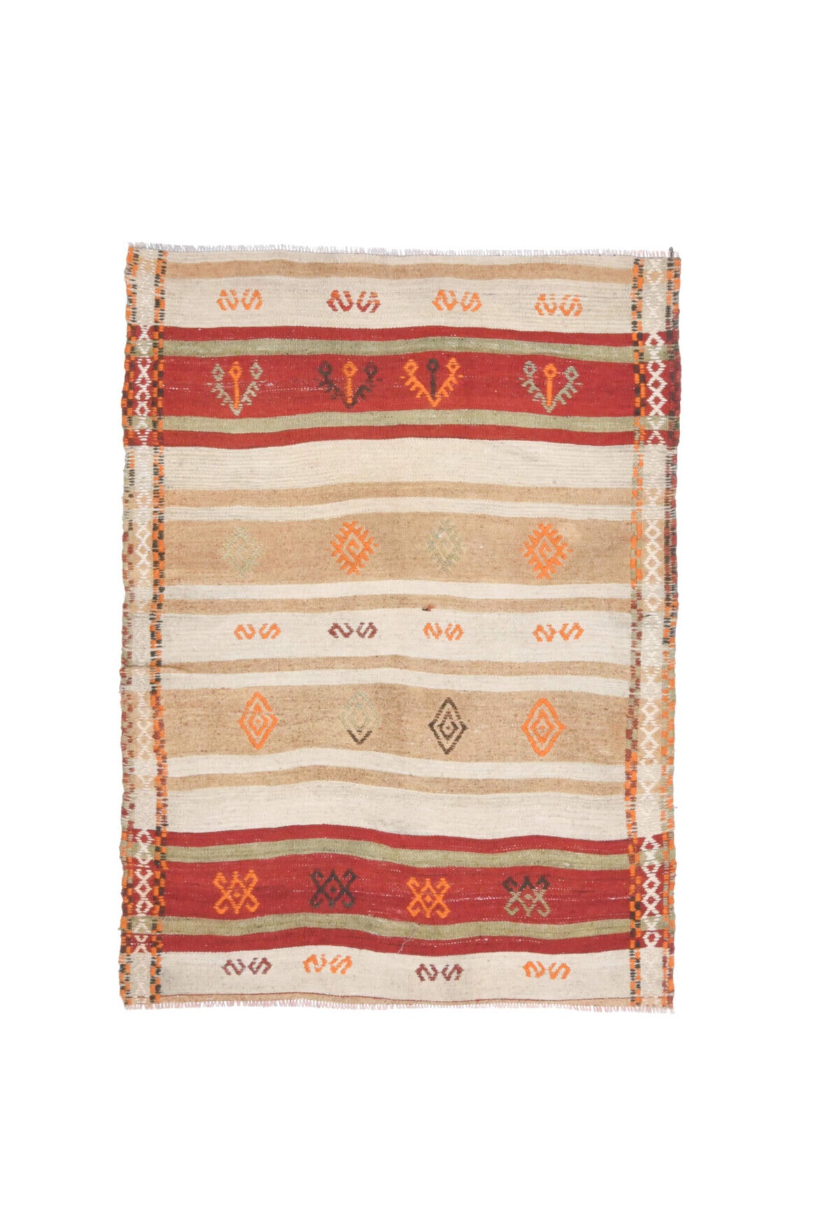 Vintage Handmade Kilim Rug