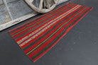 One-of-a-kind 1960s Anatolian vintage kilim runner rug in wool, 2'4" x 6'7"