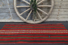 70x200 cm vintage kilim Anatolian runner rug – Serinperi, flatweave, wool