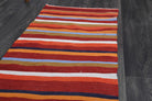 Vegetable Dyed Vintage Kilim Runner
