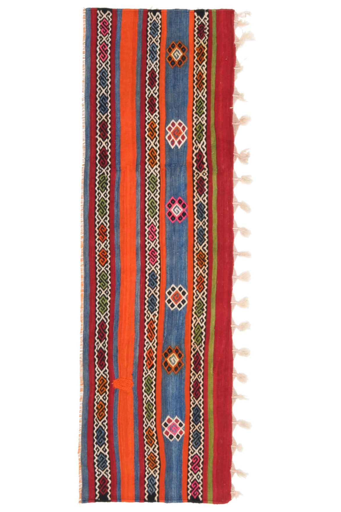 Navajo Ethnic Vintage Kilim Runner Rug