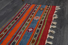 Navajo Ethnic Vintage Kilim Runner Rug