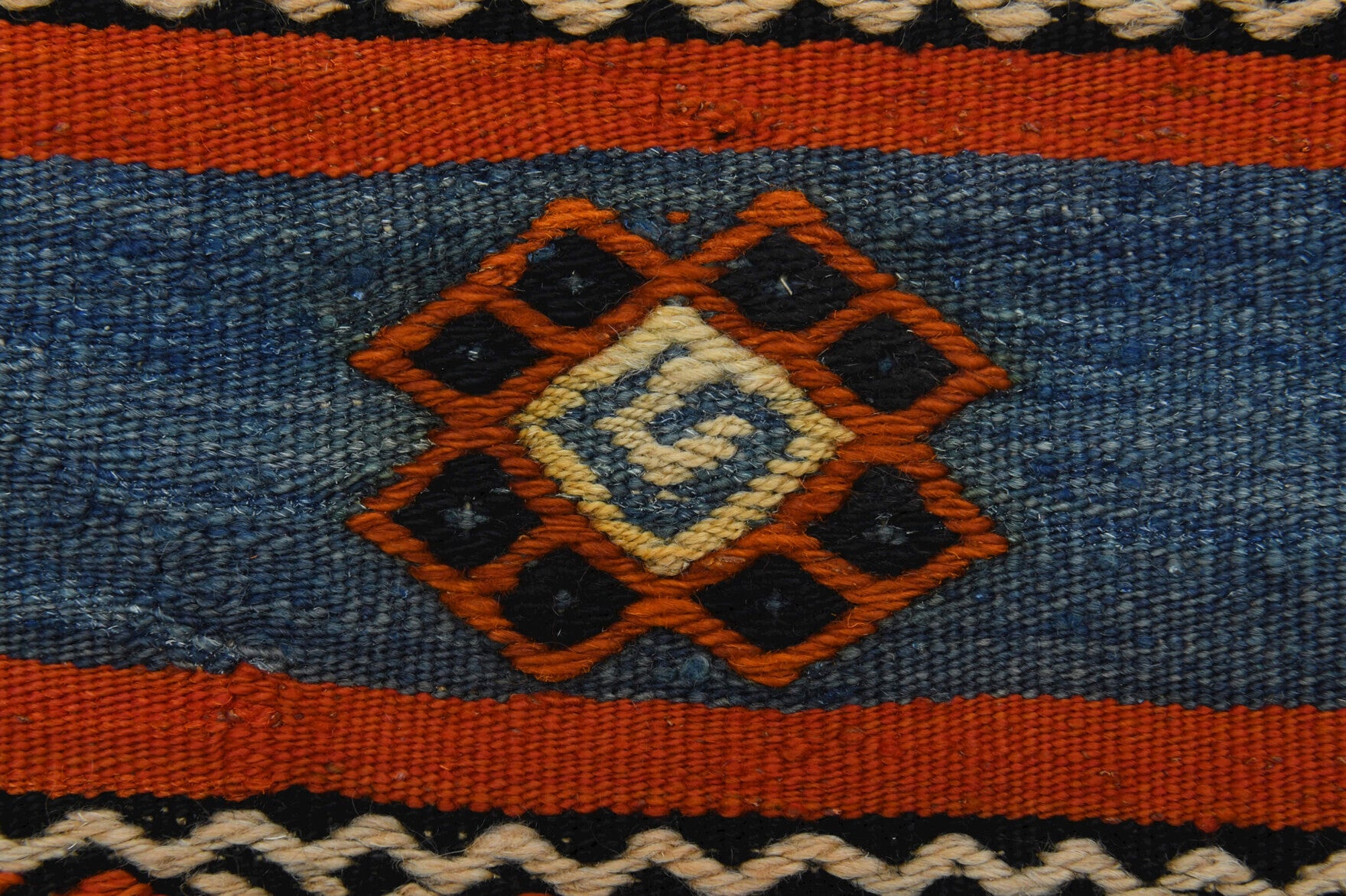 Navajo Ethnic Vintage Kilim Runner Rug