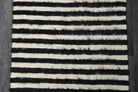 Black White - Vintage Small Kilim Rug