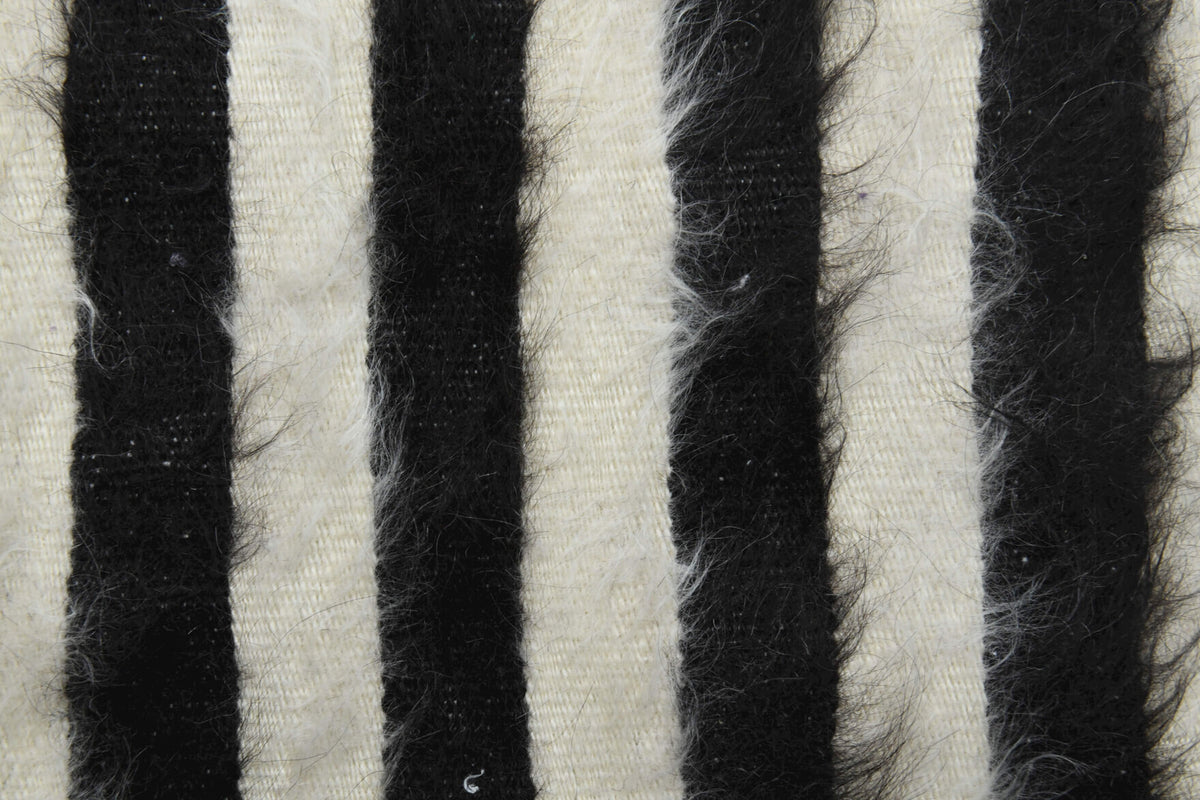 Black White - Vintage Small Kilim Rug