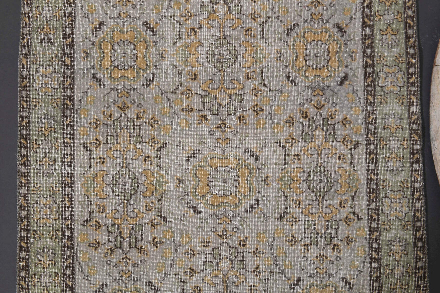 Authentic Anatolian vintage area rug (1970s) with oriental design – one-of-a-kind at Fame Rugs