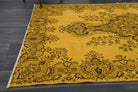 Vintage Anatolian Yellow Area Rug