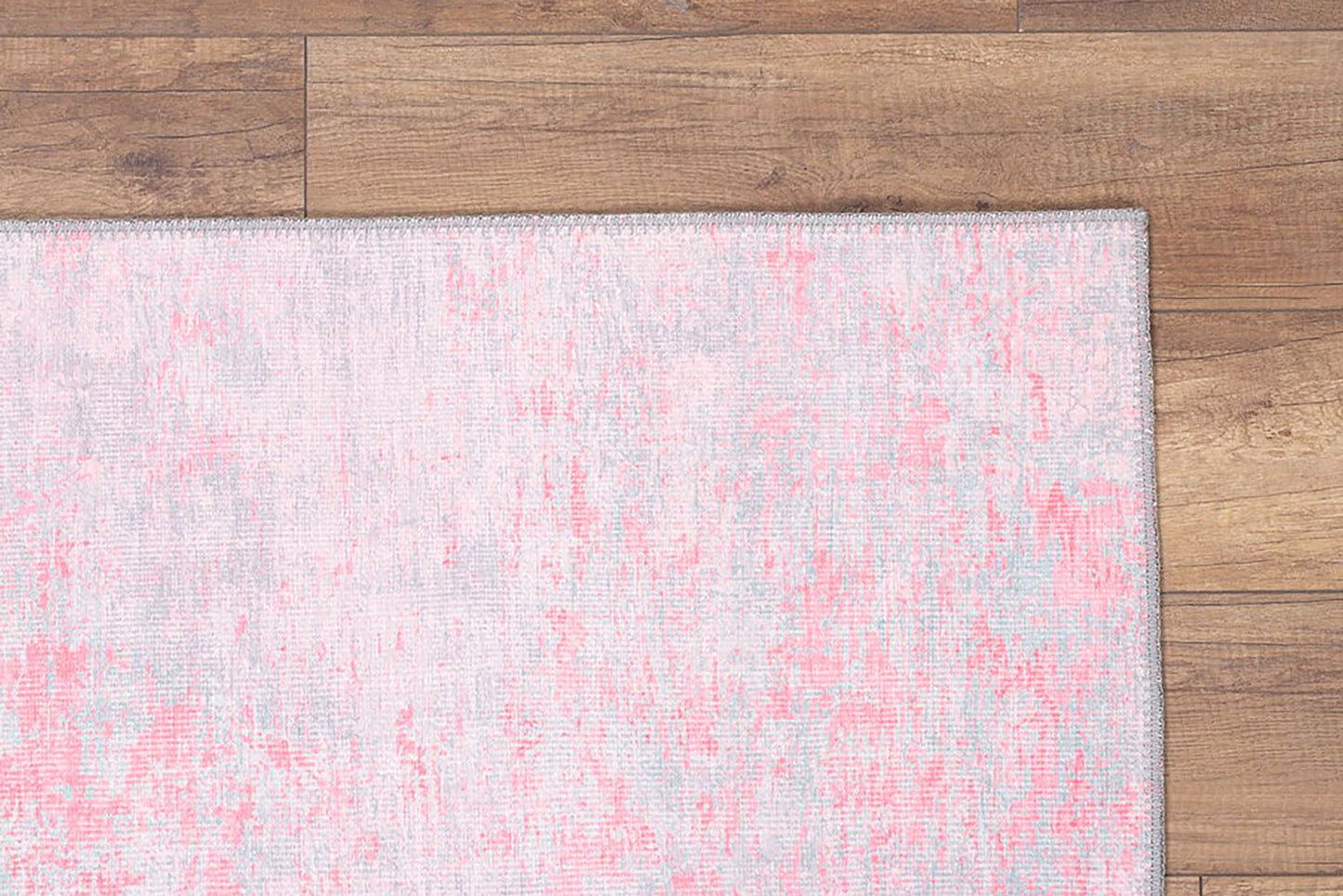 Rossa Abstract Pink Gray Rug