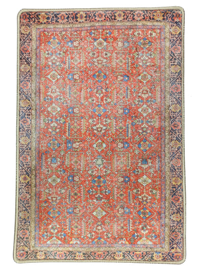 Daphne Faded Red Oriental Small 2x3 Rug
