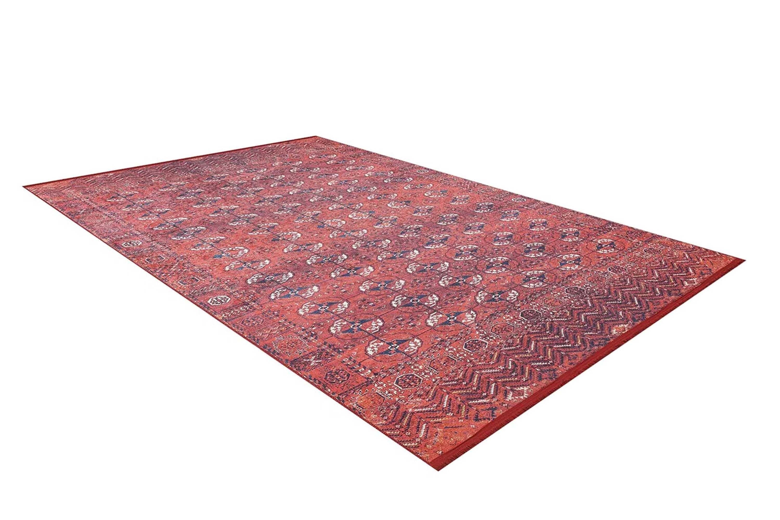 Abira Afghan Red Rug