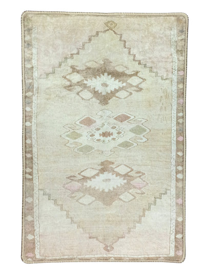 Ador Turkish Beige Faded Brown Rug