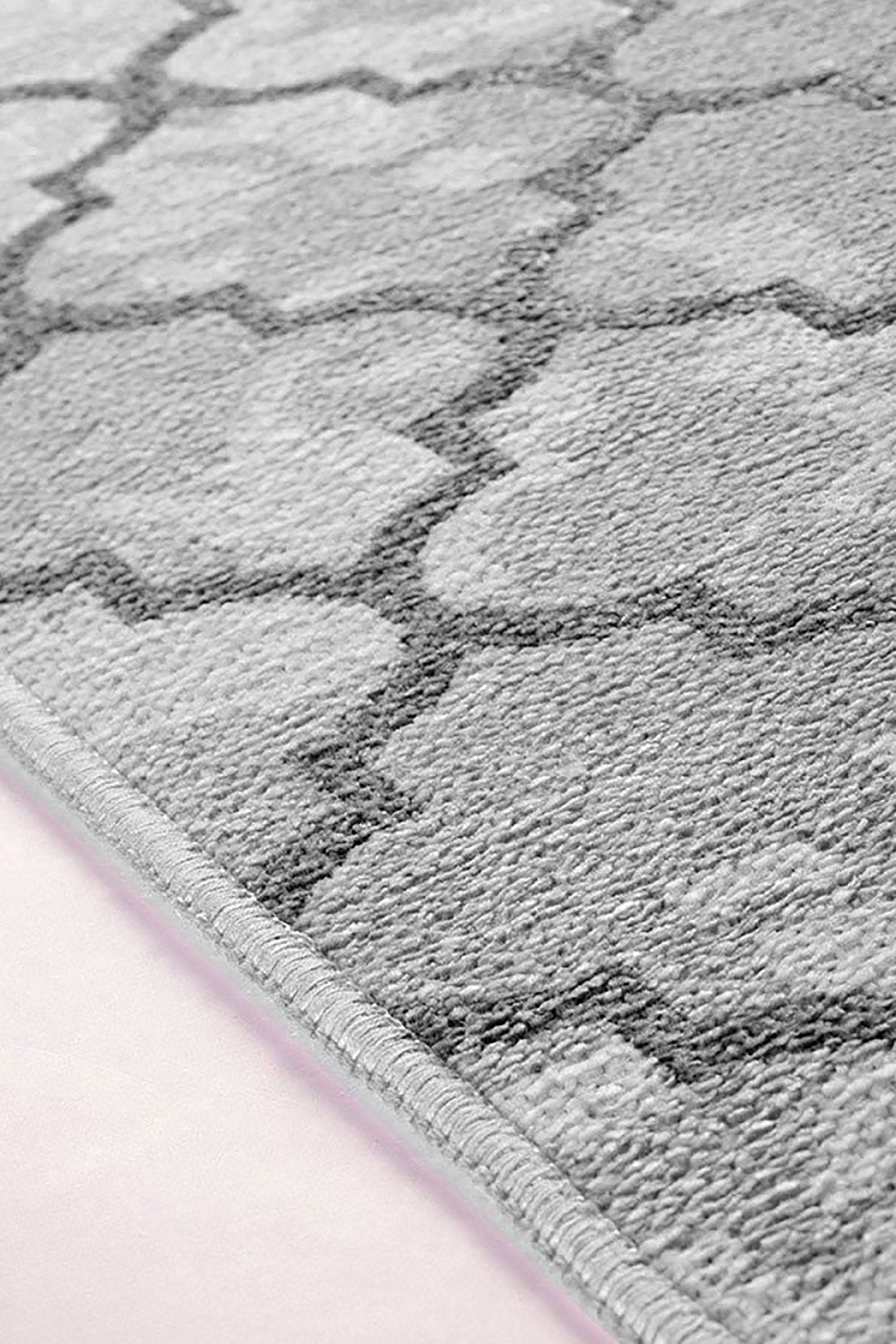 Aicha5 Moroccan Modern Gray Rug