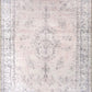 Fara rug Turkish Neutral Faded  Ivory Rug - famerugs