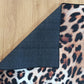 Pars Leopard Leather Pattern Modern Rug