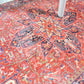 2x3 Red Persian Rug, Heriz Vintage Entryway Bedside Door Floor Mat Anti-slip Non slip Bath mat Bathroom Kitchen Doormat Bohemian Decor Rugs - famerugs