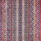 Alaska Red Turkish Kilim Striped Rug