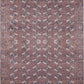 2x3 Brown Afghan Rug, Small Area Rugs 3x5 4x6 Tribal Turkmen Vintage Oriental Rugs for Kitchen Bathroom Bedroom Entryway Laundry Doormat - famerugs