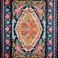 Zarka Turkish Colorful Karabagh Rug