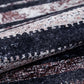 Hanan Turkish Distressed Faded Black Rug - famerugs