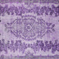 Puna Turkish Distressed Purple Rug