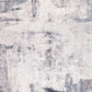 Bayda Turkish Distressed Abstract Gray Ivory Rug - famerugs